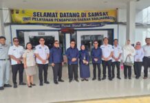 Pokja III Tenaga Ahli Gubernur Monitoring Samsat Banjarmasin I dan II, Jasa Raharja Kalsel Tegaskan Komitmen Pelayanan Tegaskan Komitmen Pelayanan