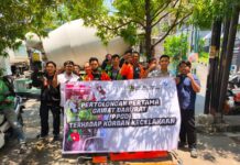 Jasa Raharja Pekalongan dan RS Karomah Holistik Gelar Pelatihan Pertolongan Pertama Gawat Darurat (PPGD) di Pangkalan Ojek Online Area Transmart Kota Pekalongan Transmart Kota Pekalongan