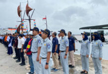 Peringatan Harhubnas ke-55 di Pelabuhan Trisakti, Jasa Raharja Kalsel Turut Hadir Dukung Transportasi Aman dan Nyaman Transportasi Aman dan Nyaman