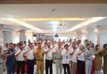 Jasa Raharja Bali Bersama Dishub dan KSOP Kelas II Benoa Gelar Kampanye Keselamatan Bagi Operator Kapal Angkutan Umum jasa raharja bali