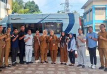 Jasa Raharja Hadiri Kegiatan  Samsat Keliling Bersama Tim Pembina Samsat di Wilayah Kota Serang jasa raharja banten