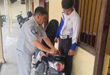 Identifikasi dan Pengecekan SWDKLLJ Terkait Kendaraan Terlibat Laka jasa raharja banten