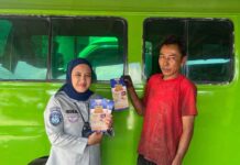 Jasa Raharja Kantor Wilayah Banten Sosialisasi Program Pemutihan Kepada Pengusaha Angkutan Umum jasa raharja banten