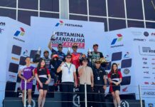 Pakai Pertamax Turbo, Felix Putra Mulya Juara Kelas 250 CC Pertamina Mandalika Racing Series 2025 Pertamina
