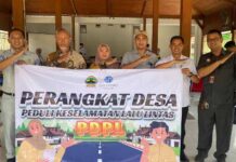 Jasa Raharja Demak Laksanakan Kegiatan Sosialisasi Perangkat Desa Peduli Lalu Lintas (PDPL) di Kabupaten Grobogan di Kabupaten Grobogan