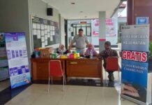 Jasa Raharja Cabang Pati Gelar Pelayanan Kesehatan Gratis di Kantor Samsat Jepara di Kantor Samsat Jepara