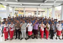 Jasa Raharja Bali Sosialisasikan Program Pemutihan Pajak Kendaraan dan Manfaat Pembayaran Pajak di SMAN 1 Mengwi di SMAN 1 Mengwi