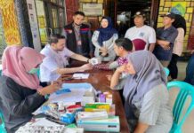 Jasa Raharja Indramayu Selenggarakan Pengobatan Gratis di Kantor Kecamatan Haurgeulis jasa raharja jabar