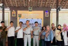 Jasa Raharja Laksanakan Kegiatan Perangkat Desa Peduli Keselamatan Lalu Lintas (PDPL) di Desa Sawahan, Kabupaten Boyolali jasa raharja jateng