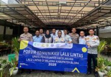 Jasa Raharja Pati Hadiri Forum Komunikasi Lalu Lintas Kabupaten Blora jasa raharja jateng