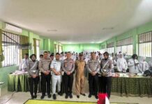 Kolaborasi Edukasi Dalam Berlalu Lintas, Jasa Raharja Kalbar Hadir Sebagai Narasumber dalam Kegiatan Police Goes To School di SMA Negeri 3 Pontianak jasa raharja kalbar