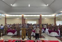 Jasa Raharja Sintang Menghadiri Rapat Koordinasi Laporan Kepatuhan Pembayaran Pajak Kendaraan Bermotor Kendaraan Dinas Pemerintah Kabupaten Sintang Tahun 2025 jasa raharja kalteng