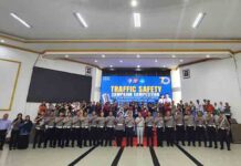 Peringati Hari Lalu Lintas Bhayangkara ke-70, Jasa Raharja dan Polda Kalteng Sinergi Cetak Generasi Muda Sadar Berlalu Lintas jasa raharja kalteng