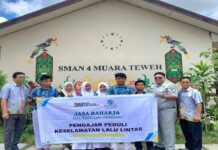 Jasa Raharja Kalteng Gelar Sosialisasi Program PPKL di SMA Negeri 4 Muara Teweh jasa raharja kalteng