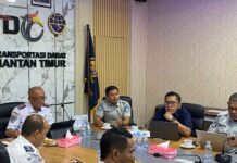 Optimalisasi Perlindungan Penumpang, Jasa Raharja dan BPTD Kelas II Provinsi Kaltim Rapat Implementasi Sistem Digital di Pelabuhan Kariangau jasa raharja kaltim