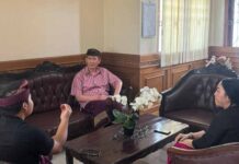 Kepala Jasa Raharja Bali Lakukan Kunjungan Silaturahmi ke UPT Samsat Karangasem ke UPT Samsat Karangasem