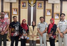 Jasa Raharja Palopo dan UPT Samsat Palopo Silaturahmi Sekaligus Audiensi dengan Walikota Palopo jasa raharja sulsel