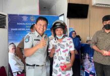 Jasa Raharja Palopo bersama Polres dan Bapenda Laksanakan Sosialisasi,  Doa bersama dan Aksi Keselamatan di Samsat Palopo jasa raharja sulsel