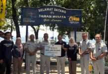 Buktikan Kepedulian Negara, Jasa Raharja NTB Hadir Berikan Sarana Keselamatan Bagi Taman Wisata Gili Lampu Bagi Taman Wisata Gili Lampu
