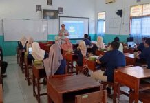 Jasa Raharja Cabang Pati Goes To School SMK Terpadu Bhkati Indonesia Pati jasa raharja jateng