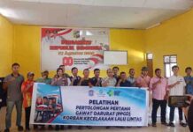 Upaya Turunkan Jumlah Korban, Jasa Raharja NTB Laksanakan Kegiatan PPGD di Lombok Timur jasa raharja NTB