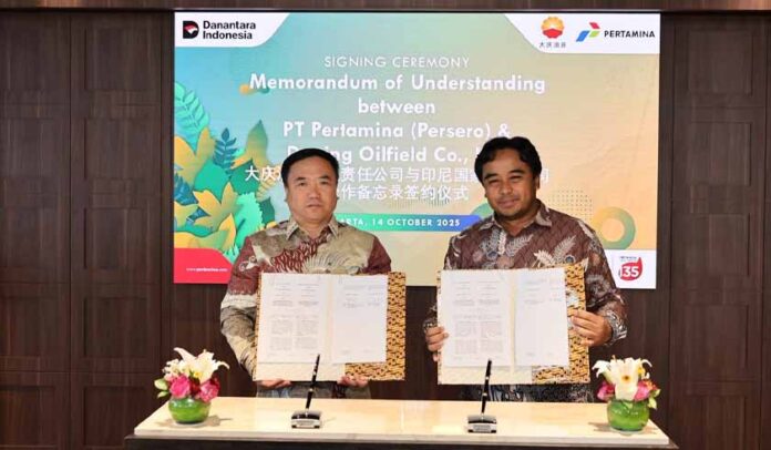 Pertamina Gandeng Daqing Oilfield Pertamina Gandeng Daqing Oilfield
