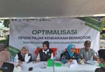 Wujudkan Kepatuhan Dan Tertib Pajak, Jasa Raharja Karawang Bersama  Tim Pembina Samsat Karawang Gelar Operasi Gabungan Samsat Karawang Gelar Operasi Gabungan