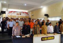 PT Jasa Raharja Bali Ikut Serta dalam Rapat Koordinasi Kesiapan Pengamanan Natal 2025 dan Tahun Baru 2026 di Polres Jembrana jasa raharja bali