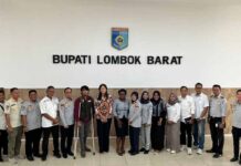 Jasa Raharja NTB Ikuti Rapat Koordinasi FKLL di Kabupaten Lombok Barat di Kabupaten Lombok Barat