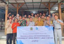 Jasa Raharja Magelang Laksanakan Giat Sosialisasi Desa Yang Masuk Daerah Rawan Kecelakaan di Kabupaten Magelang di Kabupaten Magelang