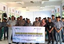 Jasa Raharja Laksanakan Kegiatan Pengajar Peduli Keselamatan Lalu Lintas di SMK Dwija Praja Kota Pekalongan di SMK Dwija Praja Kota Pekalongan