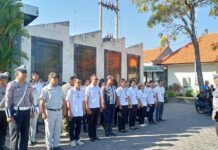 Jasa Raharja Singaraja dan Tim Gabungan Gelar Operasi Gabungan  di Taman Bung Karno di Taman Bung Karno