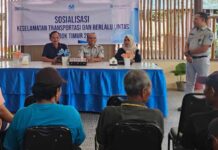 Tindak Lanjut Hasil Rapat FKLL, Jasa Raharja NTB Berikan Pemahaman Lalu Lintas Bagi Masyarakat di Taman Wisata Gili Lampu di Taman Wisata Gili Lampu