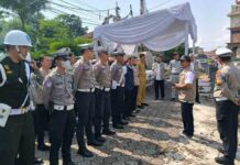 Jasa Raharja Sukabumi Bersama Mitra Gelar Operasi Pemeriksaan Pajak Kendaraan Bermotor di Bundaran Terminal Pasir Hayam jasa raharja jabar