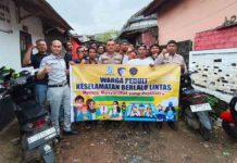 Jasa Raharja Sukabumi Gelar Sosialisasi “Warga Peduli Keselamatan Berlalu Lintas” di Wilayah Kecamatan Cibadak Kabupaten Sukabumi jasa raharja jabar