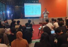 Sosialisasi Keselamatan Berlalu Lintas dalam Kegiatan First Gathering Aksi Dipo Peduli Lingkungan BEM UNDIP 2025 jasa raharja jateng