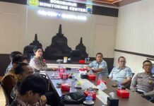 Forum Komunikasi Lalu Lintas Kabupaten Magelang Gelar Rapat Koordinasi Atasi Peningkatan Kecelakaan jasa raharja jateng