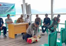 Pemilik Moda Transportasi Danau Terima Pelatihan PPGD dan Sosialisasi dari Jasa Raharja dan Biddokkes Polda Sulteng jasa raharja sulteng