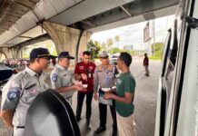 Jasa Raharja Sumbar Ikuti Operasi Gabungan di Fly Over BIM Padang Pariaman: Dorong Kepatuhan Pajak dan Iuran Wajib Kendaraan Umum jasa raharja sumbar