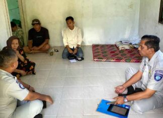 Jasa Raharja Singkawang Lakukan Survei Klaim Santunan Korban Kecelakaan di Karimunting Kecelakaan di Karimunting