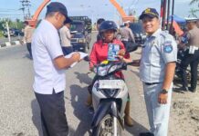 Jasa Raharja Bersama Tim Samsat Pasir Pangaraian Rokan Hulu Gelar Operasi Gabungan untuk Dorong Kepatuhan Pajak Kendaraan Kepatuhan Pajak Kendaraan