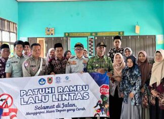 Wujudkan Budaya Aman dan Tertib Berlalu Lintas, Jasa Raharja Kalsel Libatkan Guru dan Komite Sekolah MIN 4 Tanah Laut Komite Sekolah MIN 4 Tanah Laut