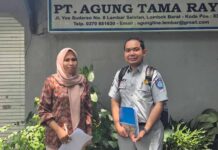 Kunjungan CRM di PT Agung Tama Raya, Jasa Raharja NTB Perkuat Koordinasi dan Silaturahmi jasa raharja NTB