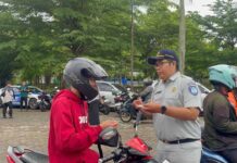 Wujudkan Kamseltibcarlantas Menjelang Nataru 2025/2026, PT Jasa Raharja Kanwil Kalimantan Timur Dukung Sinergi Operasi Gabungan di Balikpapan Operasi Gabungan di Balikpapan