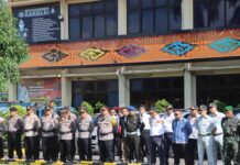 Jasa Raharja Cabang Cirebon Turut Serta Dalam Kegiatan Apel Gelar Pasukan Operasi Zebra Lodaya 2025 Operasi Zebra Lodaya 2025