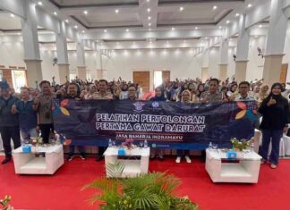 100 Srikandi Siaga! Jasa Raharja Indramayu & PNM Latih Karyawati Pahami PPGD Demi Selamatkan Nyawa PPGD Demi Selamatkan Nyawa