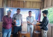 Tingkatkan Keselamatan Berkendara, Jasa Raharja Mamuju Edukasi Ojek Online di Pasangkayu jasa raharja sulsel