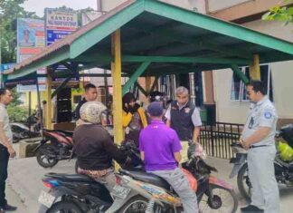 Jasa Raharja Sumbar Bersama Bapenda Sosialisasikan Program Pemutihan Pajak dan Pembebasan Denda SWDKLLJ di Kayu Tanam jasa raharja sumbar