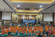 Kenalkan Lalu Lintas Sejak Dini, Jasa Raharja Palopo Dan Satlantas Polres Palopo Edukasi Siswa SDIT Insan Madani Kota Palopo Siswa SDIT Insan Madani Kota Palopo