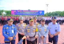 Dukung Tertib Berlalu Lintas, PT. Jasa Raharja Kanwil Kalimantan Timur Bersinergi dengan Polda dalam Apel Gelar Pasukan Operasi Zebra Mahakam 2025 Gelar Pasukan Operasi Zebra Mahakam 2025